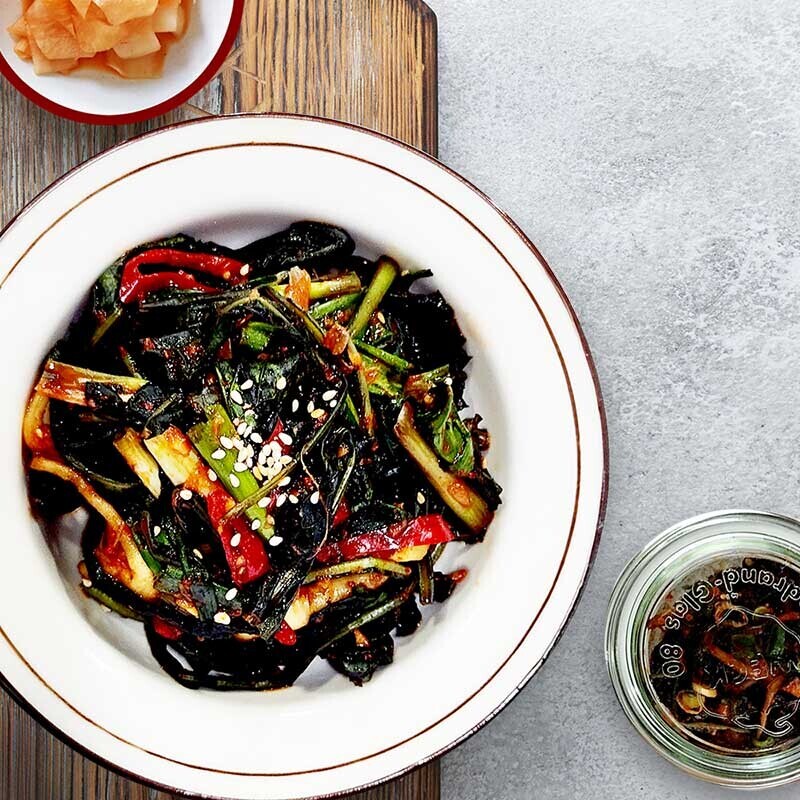 영월몰,동강고들빼기무침(김치) 400g